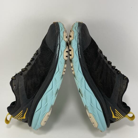 Hoka One One Challenger ATR 5 Running Shoes Womens Size 5 D Wide Black Blue - Picture 5 of 11